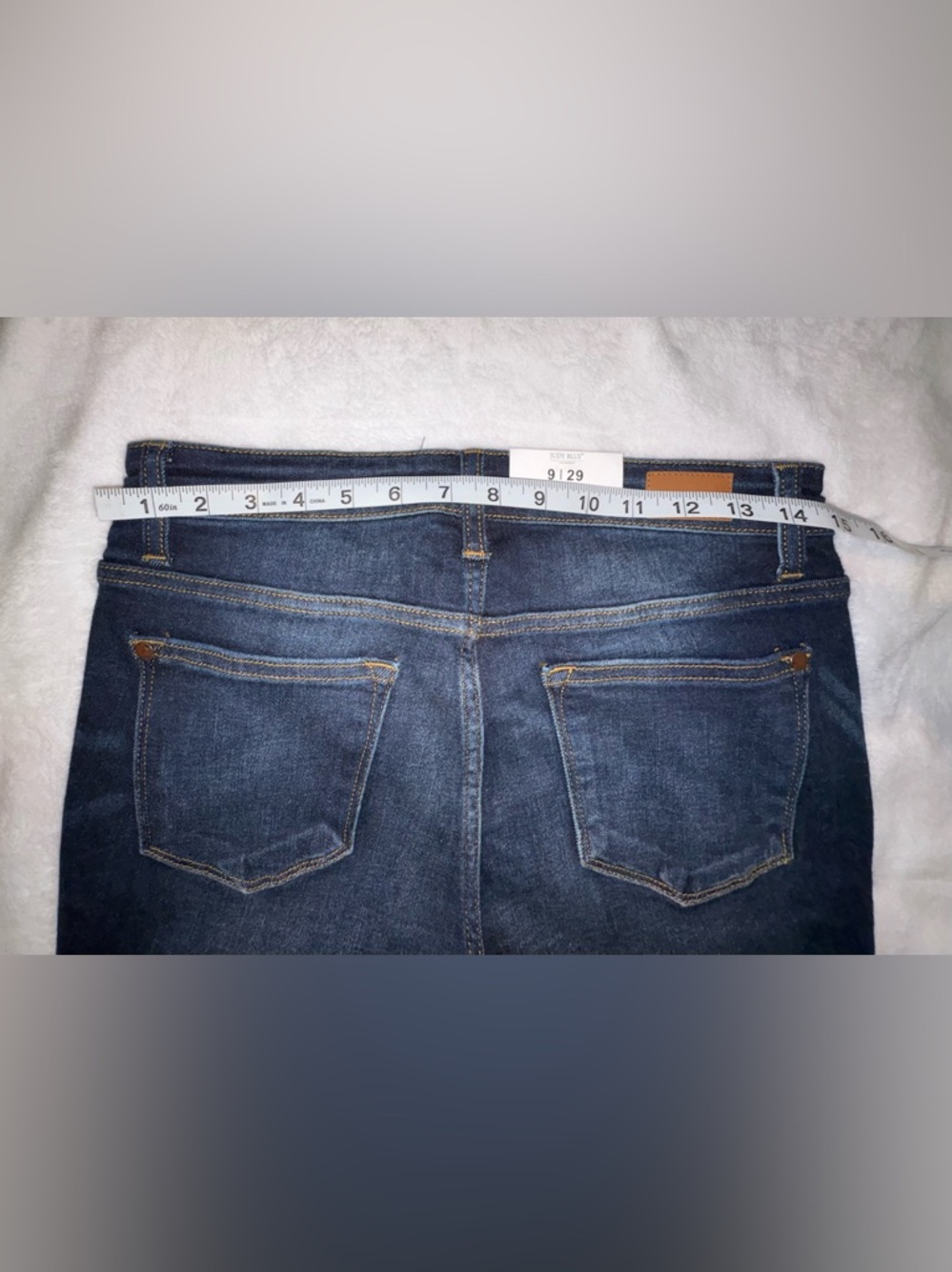 Judy Blue Dark Indigo Mid-Rise Skinny Jeans - Picture 3 of 6